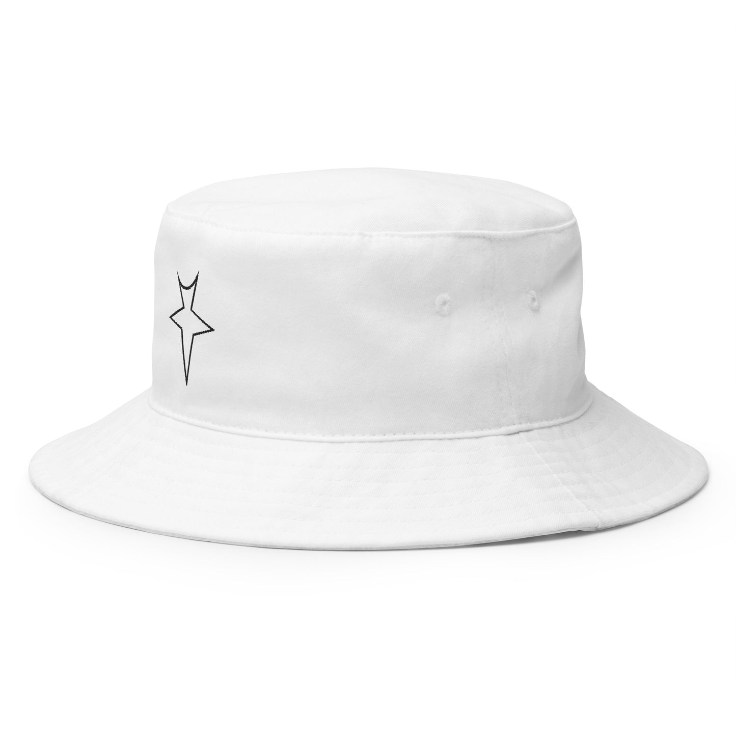 TRAP T Outline Bucket Hat - WHITE