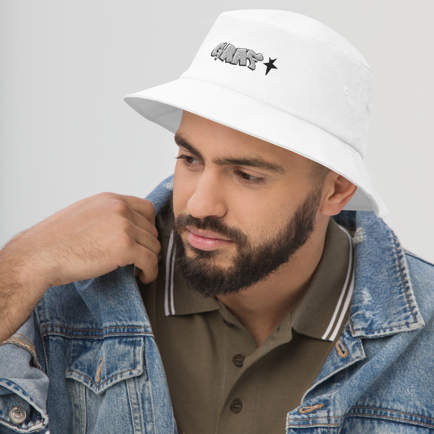 GRAF Ts Bucket Hat - WHITE