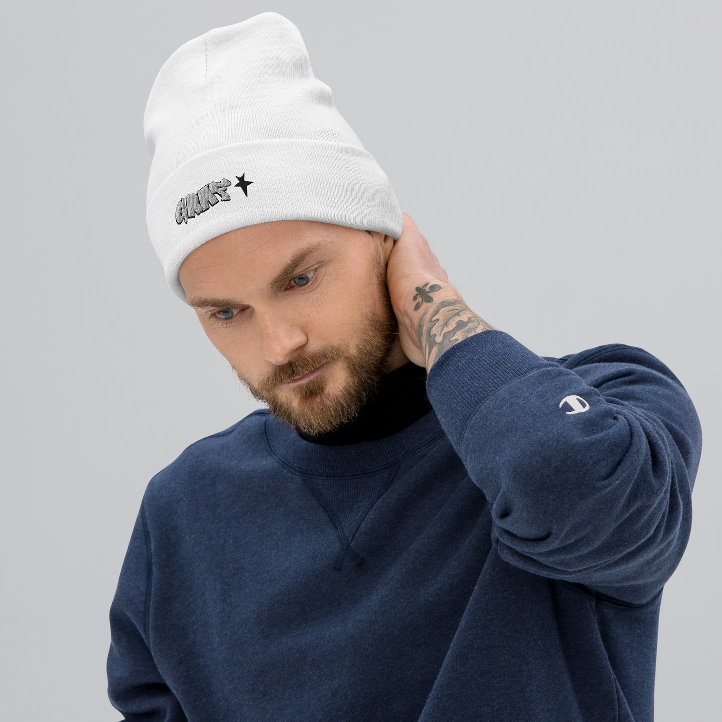 GRAF Ts Beanie - WHITE