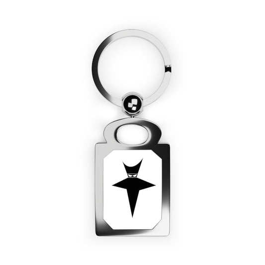 BLACK T KNIGHT KEYCHAIN