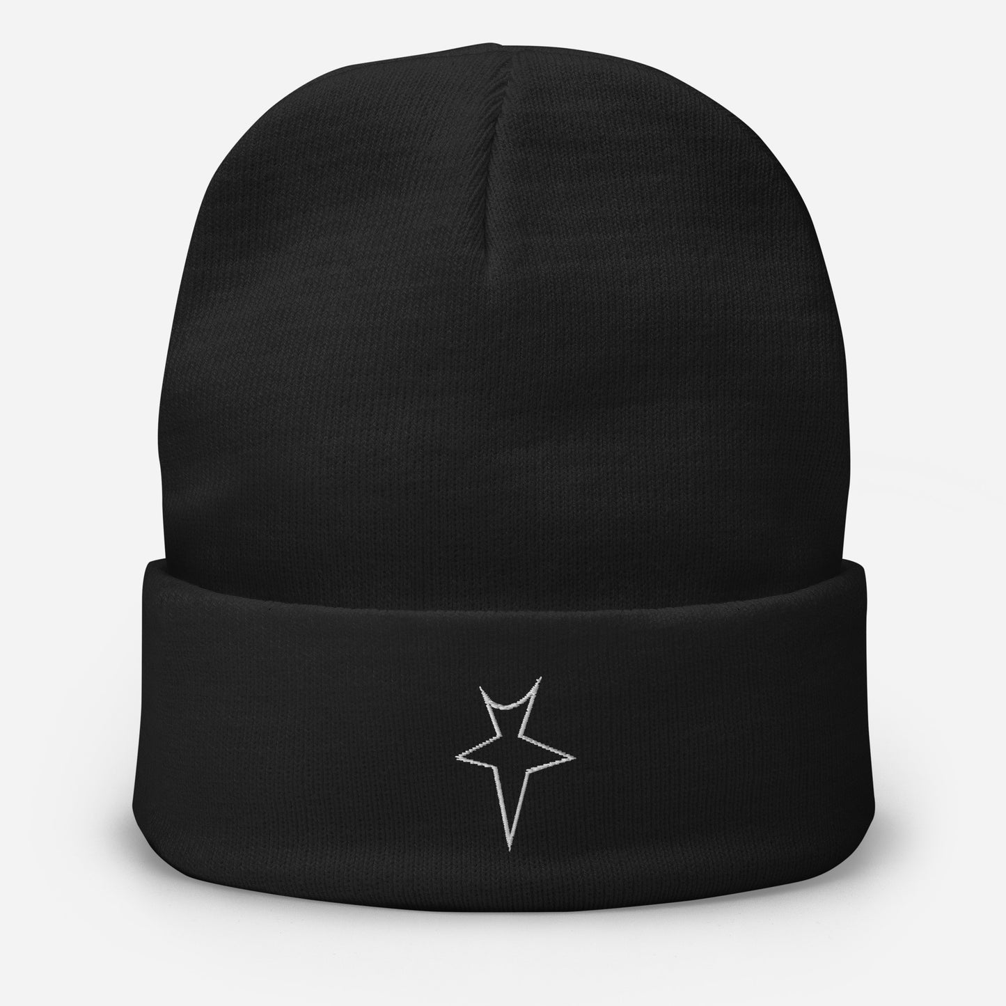 TRAP T Outline Beanie - BLACK